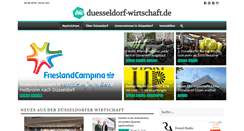 Desktop Screenshot of duesseldorf-wirtschaft.de