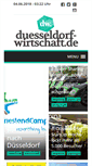 Mobile Screenshot of duesseldorf-wirtschaft.de